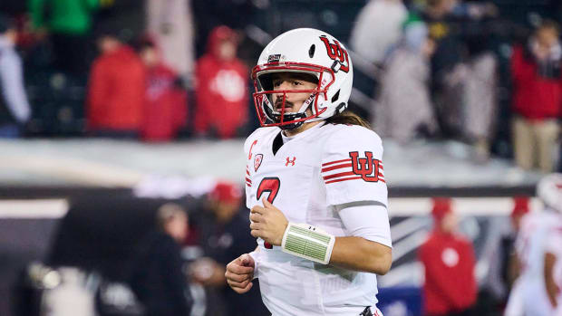 Utah Utes quarterback Cam Rising will return for the 2024 season, he announced.